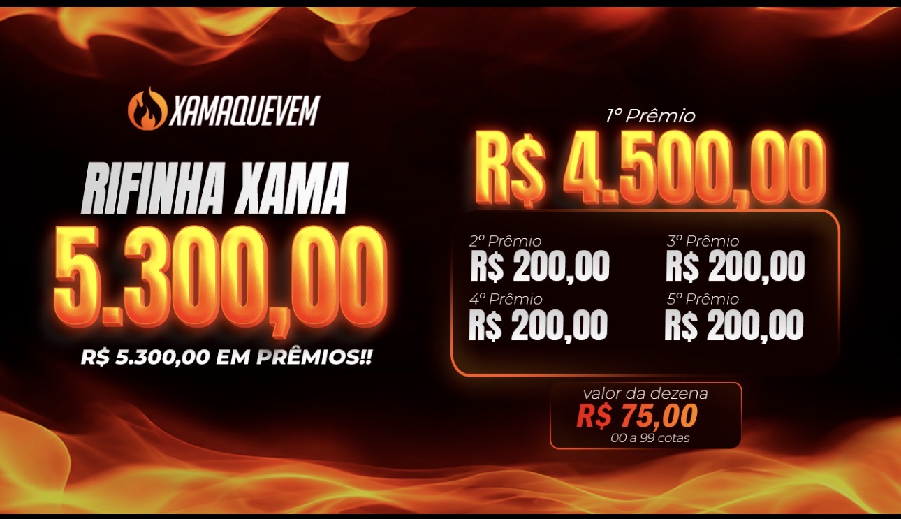 1ª - XAMA $5.300,00 (PTV)